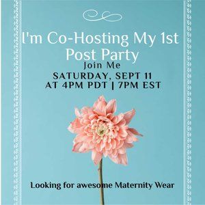 The Party Is almost over: Maternity Wear